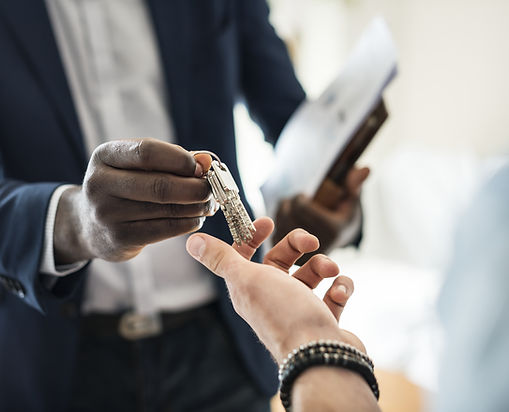 Property management handoff for a home